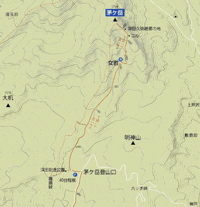 MAP 茅が岳